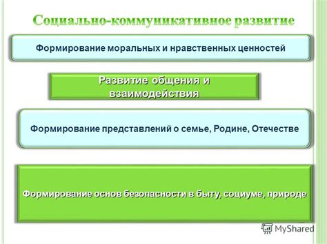 Оценка и формирование моральных ценностей