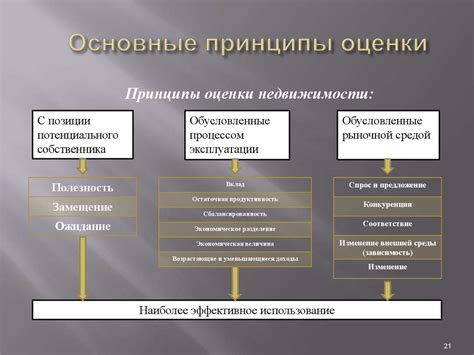 Оценка недвижимости: основные понятия и принципы