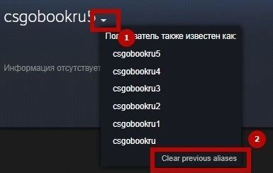 Очистка истории активности на Steam