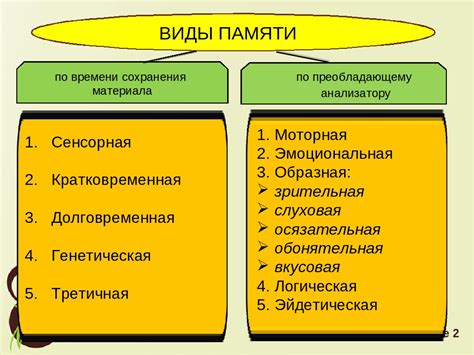 Память и процессы