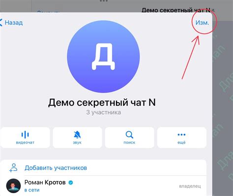 Передача файлов в личном чате Telegram на iPhone