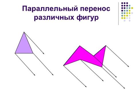 Перемещение и поворот фигуры