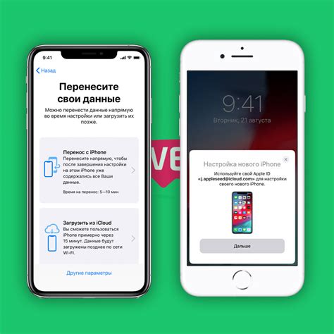 Перенос данных с Android-устройства на iPhone 11 через iCloud