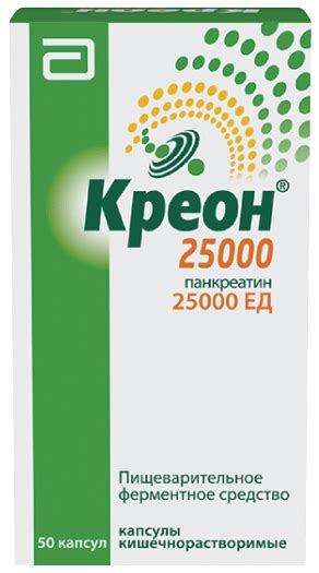 Побочные эффекты Креон 25000