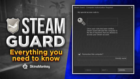 Повторная установка Steam Guard