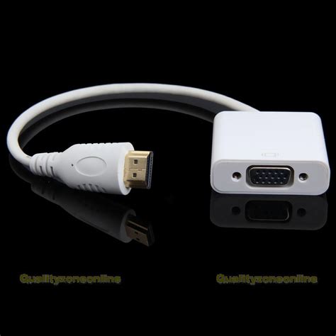 Подбор адаптера VGA-HDMI: основные технические характеристики