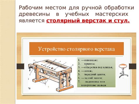 Подготовить рабочее место и инструменты