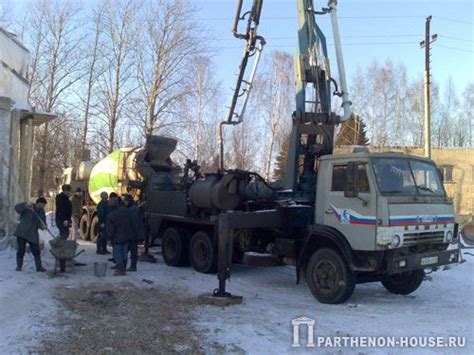 Подготовка бетонной смеси