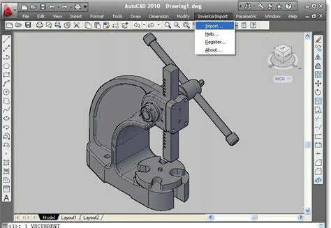 Подготовка и импорт модели в формате, совместимом с Solidworks 2007