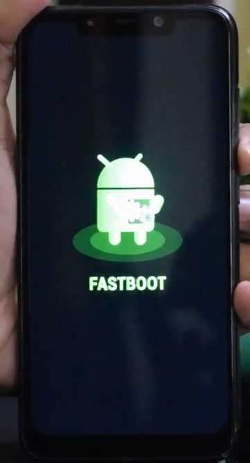 Подготовка к включению режима Fastboot