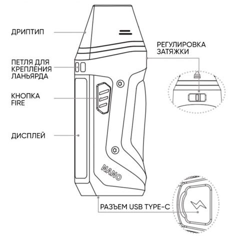 Подготовка к использованию вейп Aegis Legend