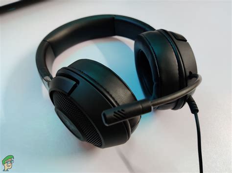 Подготовка к использованию микрофона на наушниках Razer Kraken X Lite