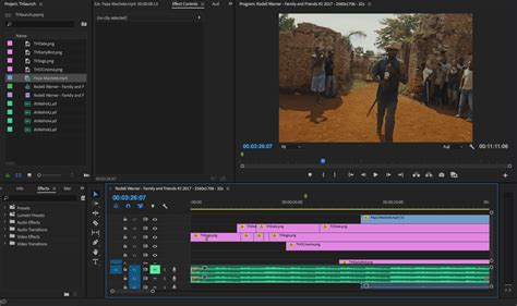 Подготовка к настройке проекта в Adobe Premiere Pro