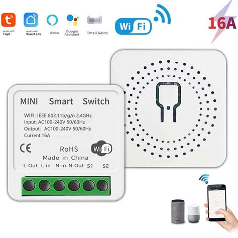 Подготовка к подключению Mini Smart Switch к светильнику