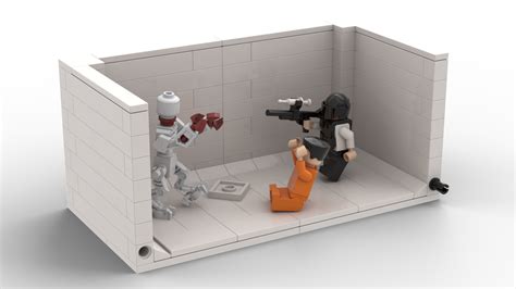 Подготовка к сборке LEGO SCP 096