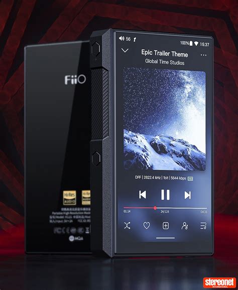 Подготовка к сбросу настроек Fiio M11s