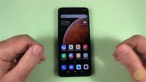 Подготовка к сбросу на заводские настройки телефона Redmi 9A