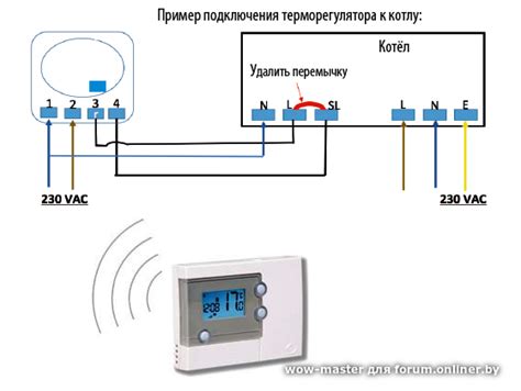 Подготовка к установке терморегулятора