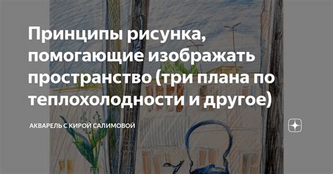 Подготовка плана рисунка