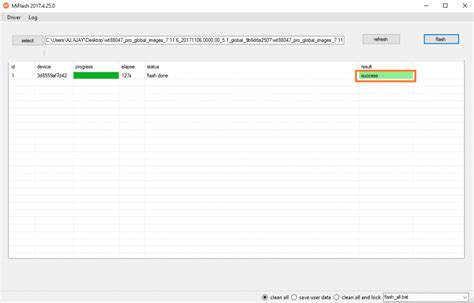 Подготовка смартфона для установки Fastboot ROM