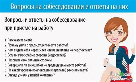 Подготовьте вопросы для собеседования с работодателем