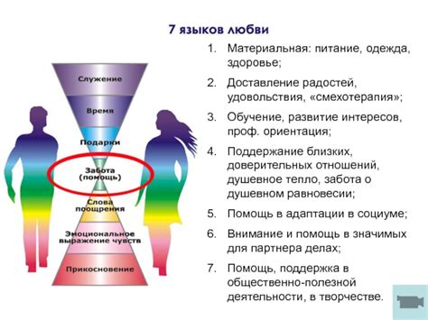 Поддержание близких отношений