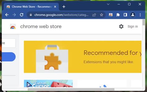 Подзаголовок 1: Перейдите в Chrome Web Store