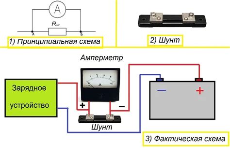 Подключение амперметра к аккумулятору