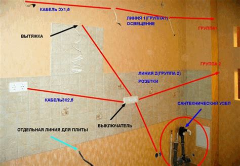 Подключение вытяжки к сети электроснабжения