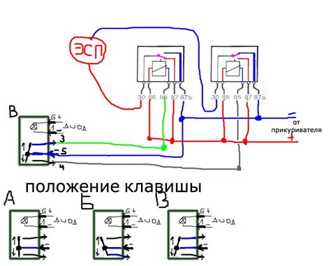 Подключение кнопки управления