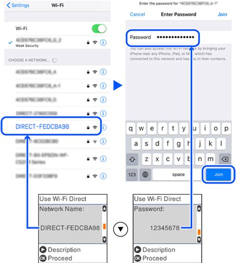 Подключение к другим устройствам через Wi-Fi Direct