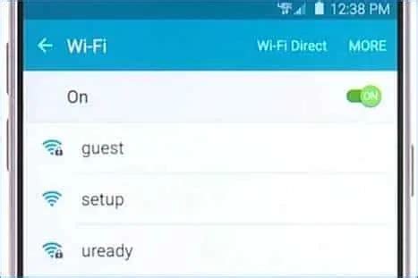 Подключение к телевизору через Wi-Fi Direct