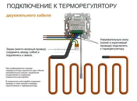 Подключение проводов терморегулятора к холодильнику