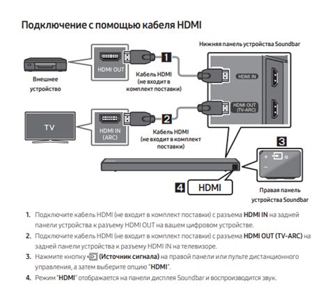 Подключение саундбара Philips к телевизору по HDMI: инструкция