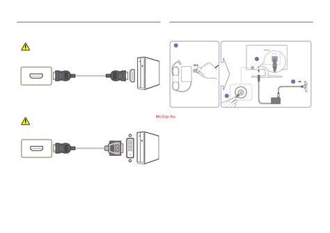 Подключение устройств Panasonic с использованием кабеля