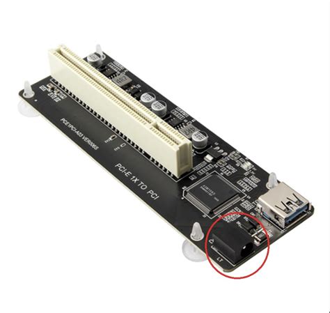 Подключение через PCIe-слот