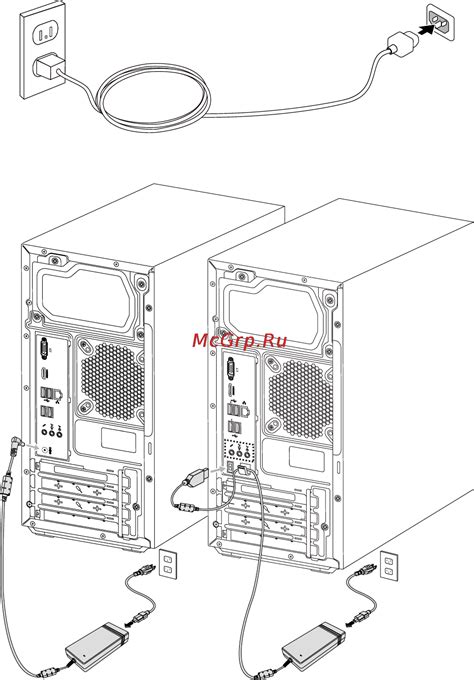 Подключение шнура HDMI