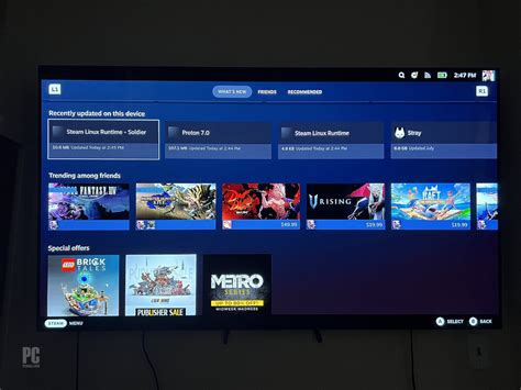 Подключение Steam Link к смарт-телевизору