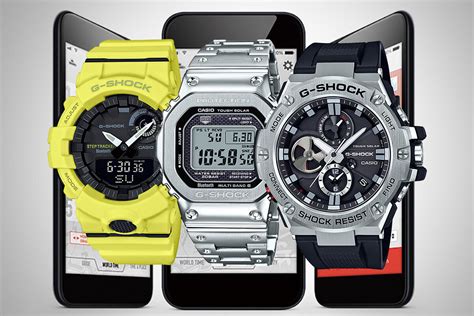 Подключите G-Shock к телефону по Bluetooth