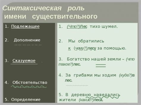 Подлежащее - основное существительное в предложении