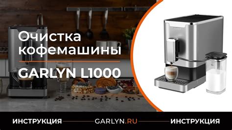 Подробная инструкция по очистке кофемашины Гарлин L1000