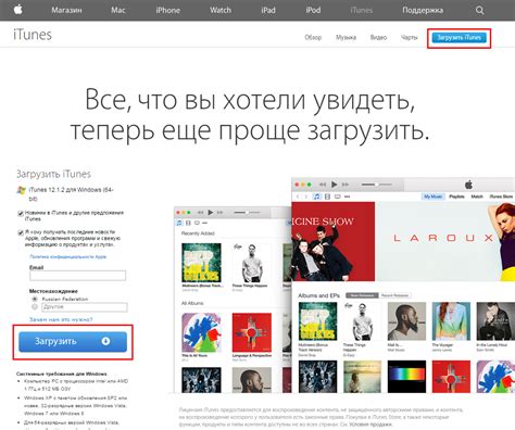 Покупка и установка iTunes