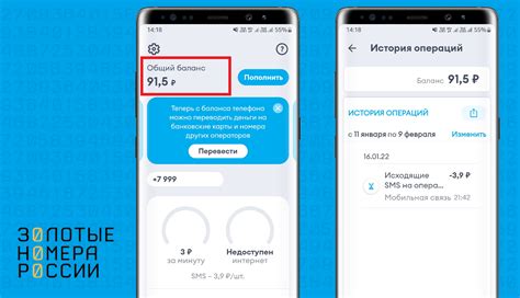 Получение данных о балансе телефона через интернет