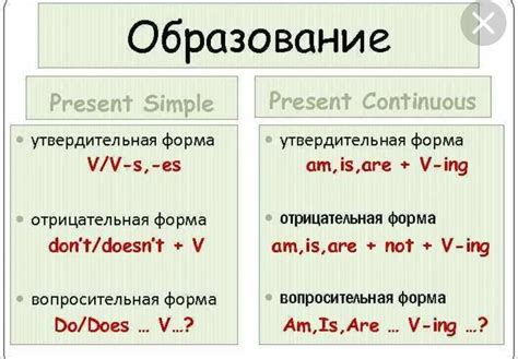 Понимание основных элементов утвердительного предложения