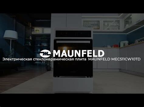 Понимание электрической плиты Maunfeld