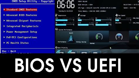 Понятие и преимущества UEFI BIOS