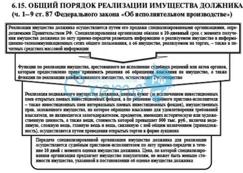 Порядок решения исполнительных производств судебными приставами