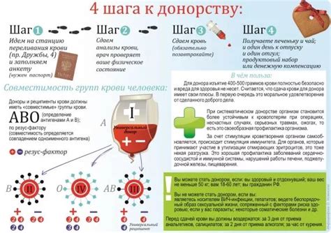 После донорства крови: как изменяется организм