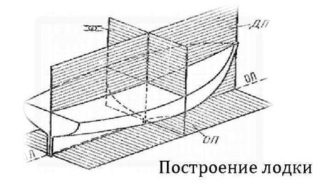 Построение лодки