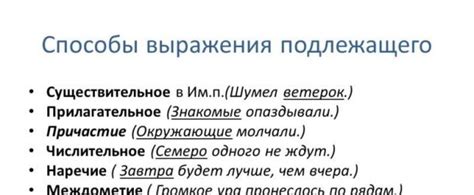 Почему знание подлежащего и сказуемого важно для составления предложений